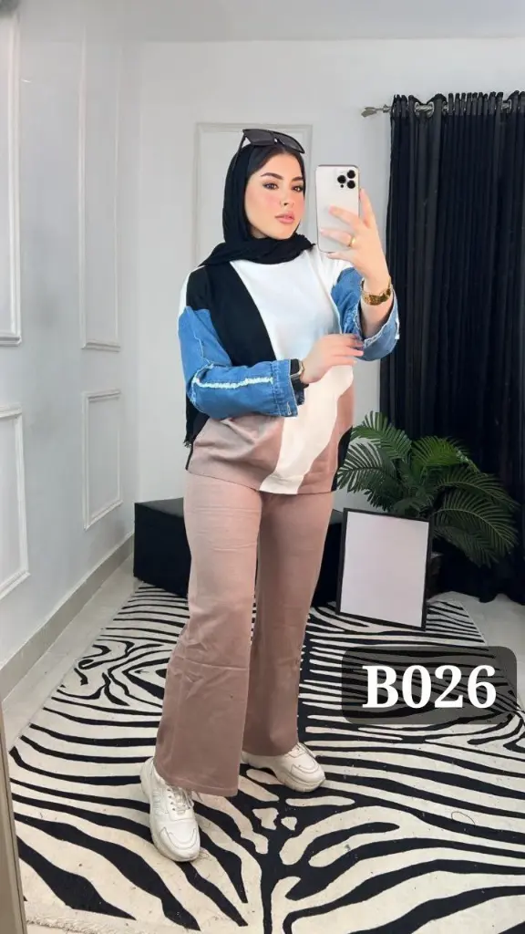 سوت قطعتين ميكس الوان كم چينز