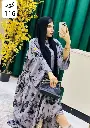 عبايه ملحفه مشجرة